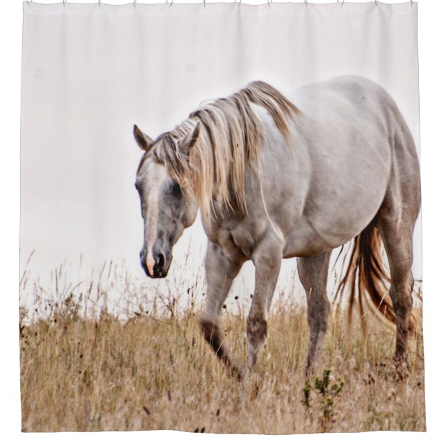 Cortina De Ducha caballo blanco (Anverso)