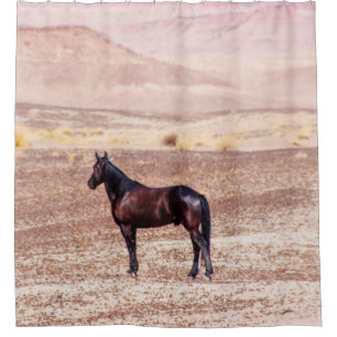Cortina De Ducha Caballo desierto P8664