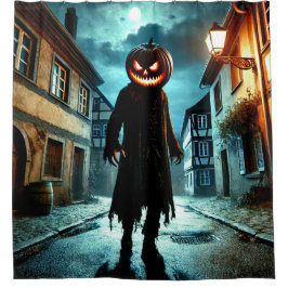 Cortina De Ducha Cabeza de calabaza