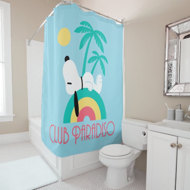 Cortina De Ducha Cacahuetes | Snoopy Deco Dreams Club Paradiso (In situ)