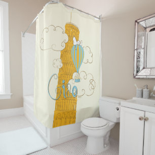Cortina De Ducha Cacahuetes   Snoopy & Woodstock Ciao