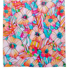 Cortina De Ducha Cachorros de vidrio templado