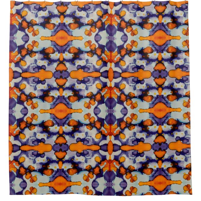 Cortina De Ducha Calabaza de Azure (Anverso)