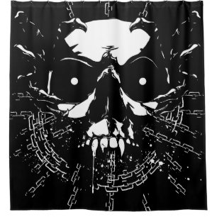 Cortina De Ducha Calavera