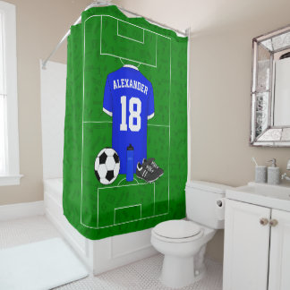 Cortina De Ducha Camiseta de fútbol personalizada