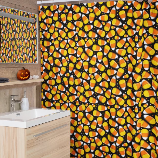 Cortina De Ducha Candy Corn Halloween (Subido por el creador)