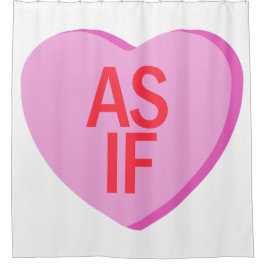 Cortina De Ducha Candy Heart - COMO SI