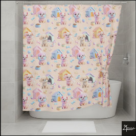 Cortina De Ducha Canine Cuddle