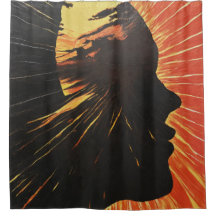 Cara lateral humana | Diseño de arte metafísico