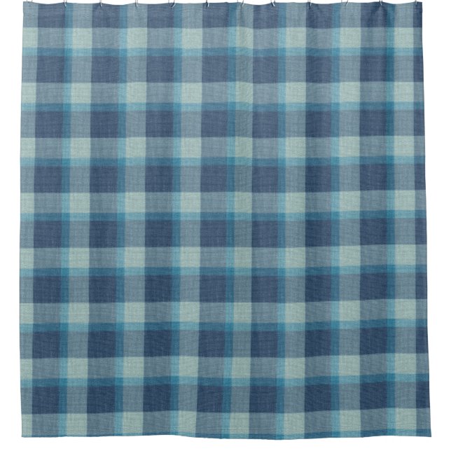 Cortina De Ducha Carbrey Tartan Plaid Showtime (Anverso)