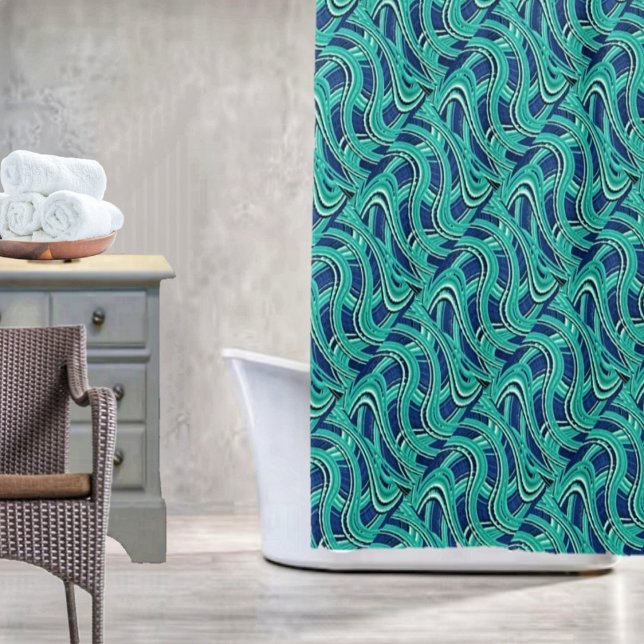 Cortina De Ducha Carreteras (This Highways Shower Curtain, matches your bath towels!)