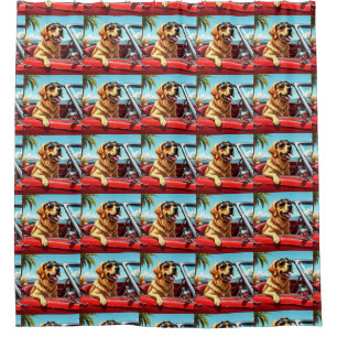 Cortina De Ducha Carro BOWSY dog inna