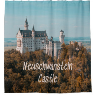 Cortina De Ducha Castillo Neuschwanstein Alemania