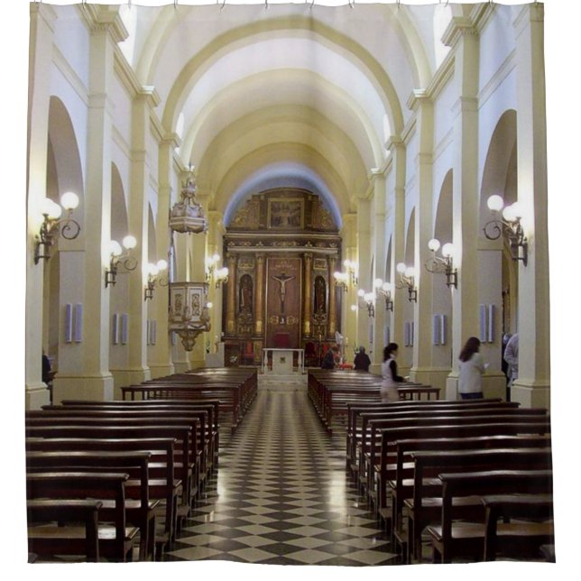 CORTINA DE DUCHA CATEDRAL (Anverso)