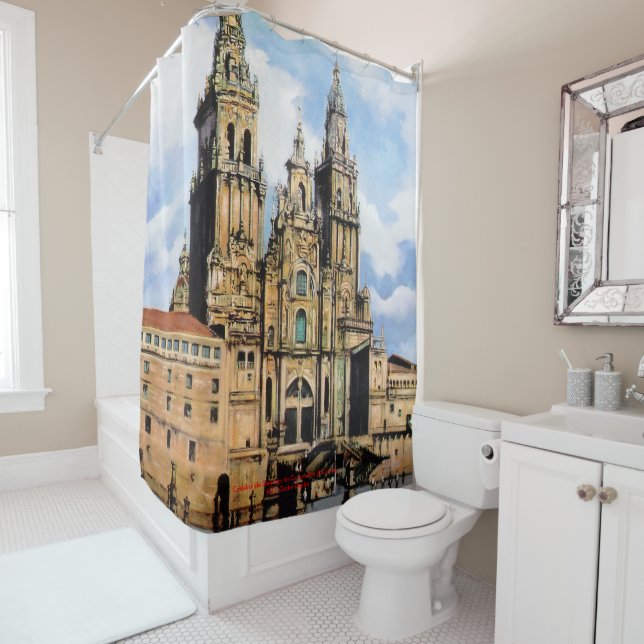 Cortina De Ducha Catedral de Santiago de Compostela (A Coruña) (In situ)