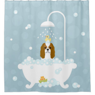 Cortina de ducha Cavalier King Charles Spaniel