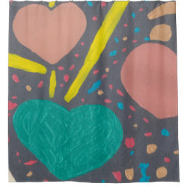Cortina de ducha Celebra el amor
