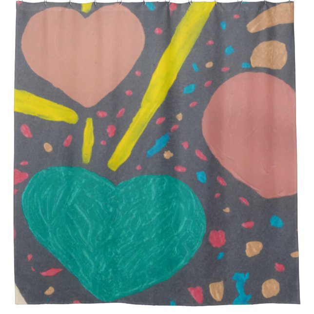 Cortina de ducha Celebra el amor (Anverso)