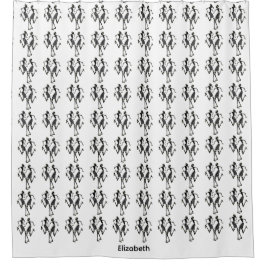 Cortina De Ducha Celebración del arte étnico y africano