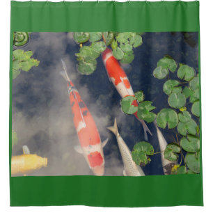 Cortina De Ducha Charca de Koi