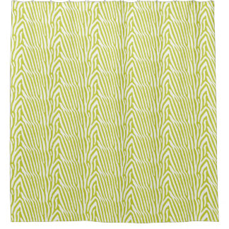 CORTINA DE DUCHA CHARTREUSE ZEBRA STRIPE