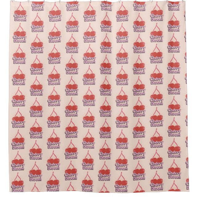 Cortina De Ducha Cherry Bloom (Anverso)