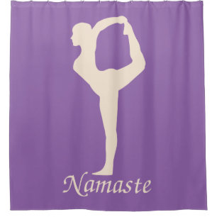 Cortina De Ducha Chica de yoga