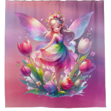 Chicas Princesas de Tulipanes Rosados Calientes