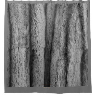 CORTINA DE DUCHA CHINCHILLA FUR GRIS