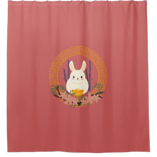 Cortina De Ducha chinesse bunny