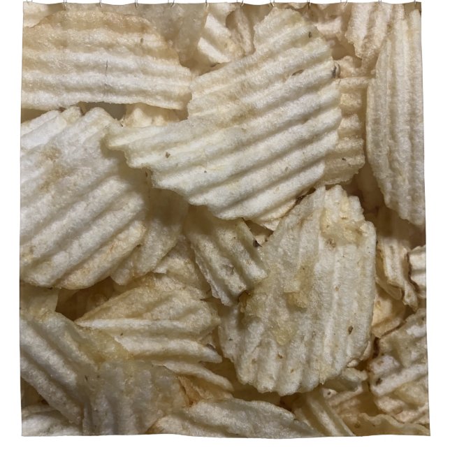 Cortina De Ducha Chips de papa (Anverso)