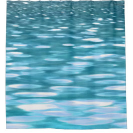 Cortina De Ducha Chispa verde azulada