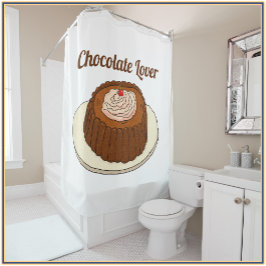 Cortina De Ducha Chocolate cutáneo