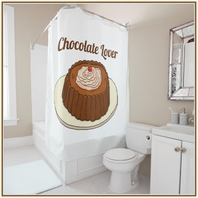 Cortina De Ducha Chocolate cutáneo (Subido por el creador)