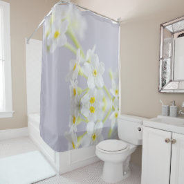 Cortina De Ducha cierre de flor