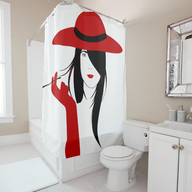 Cortina De Ducha cigarrillo (In situ)