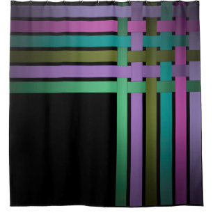 Cortina De Ducha Cintas de entrelazado