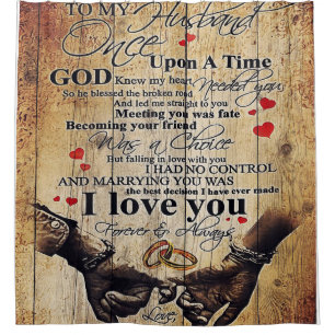 Cortina De Ducha Citas De Amor A Mi Esposo, Decoración En Casa