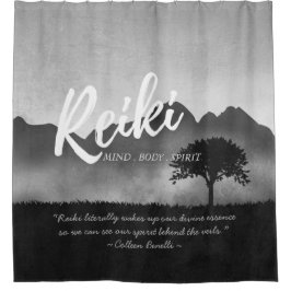 Cortina De Ducha Citas del instructor de mediación de yoga maestro 