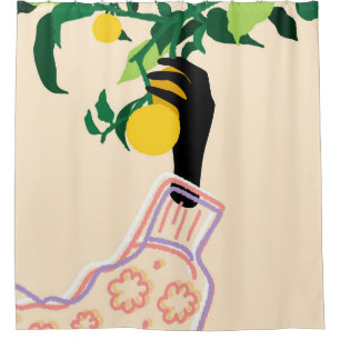 Cortina De Ducha Citrus Touch