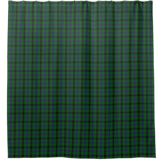 Cortina De Ducha Clan Davidson Classic Scottish Tartan (Anverso)