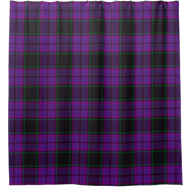Cortina De Ducha Clan escocés Laird Tartan Plaid (Anverso)