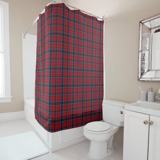 Cortina De Ducha Clan MacTavish Tartan (In situ)
