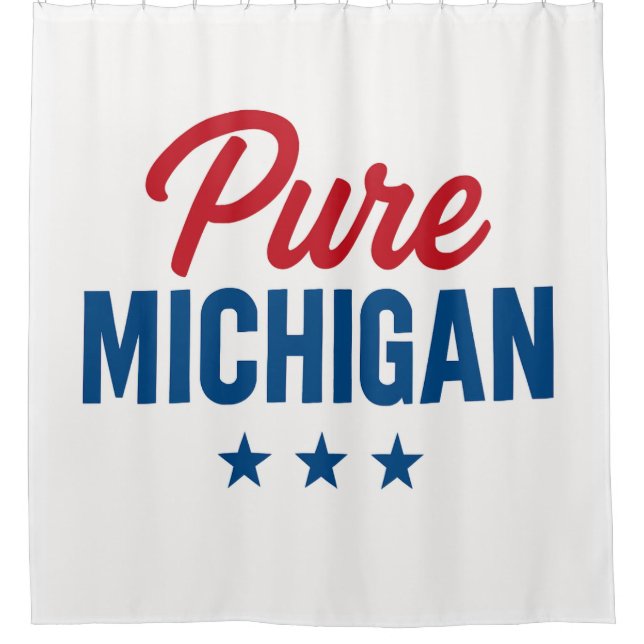 Cortina De Ducha Clásico Pure Michican (Anverso)