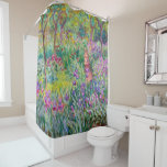 Cortina De Ducha Claude Monet - El jardín del Iris en Giverny<br><div class="desc">El Jardín Iris de Giverny / El Jardín del Artista en Giverny - Claude Monet,  1899-1900</div>