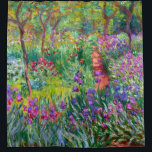 Cortina De Ducha Claude Monet: El jardín Iris de Giverny<br><div class="desc">Una colorida cortina clásica de ducha con iris garden en Giverny,  pintada por el pintor impresionista francés Claude Monet.</div>