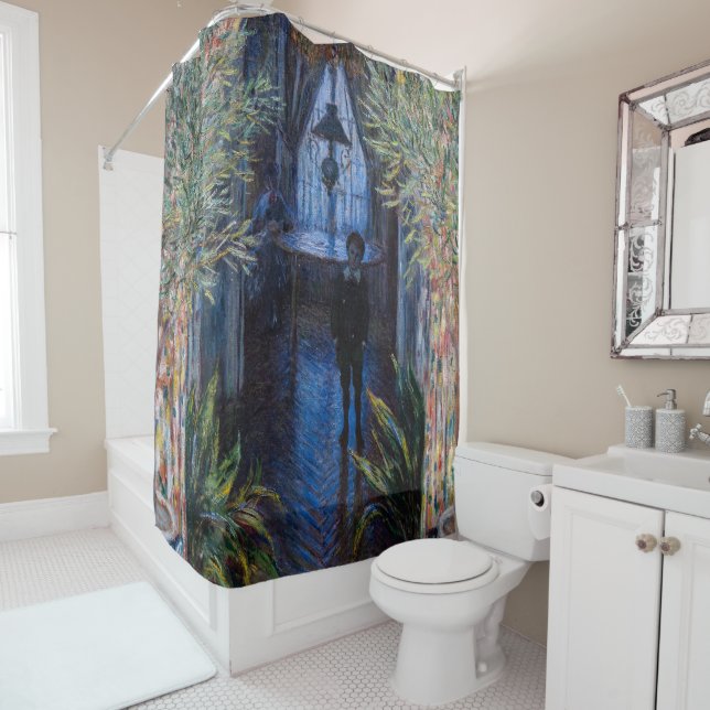 Cortina De Ducha Claude Monet - Esquina del apartamento (In situ)