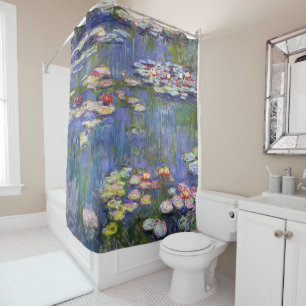 Cortina De Ducha Claude Monet - Lilies de agua / Nympheas