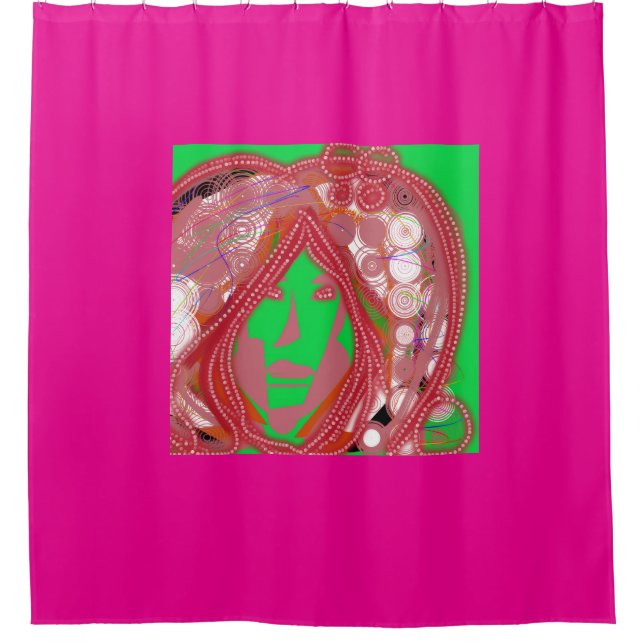 Cortina De Ducha Clown Steampunk  (Anverso)