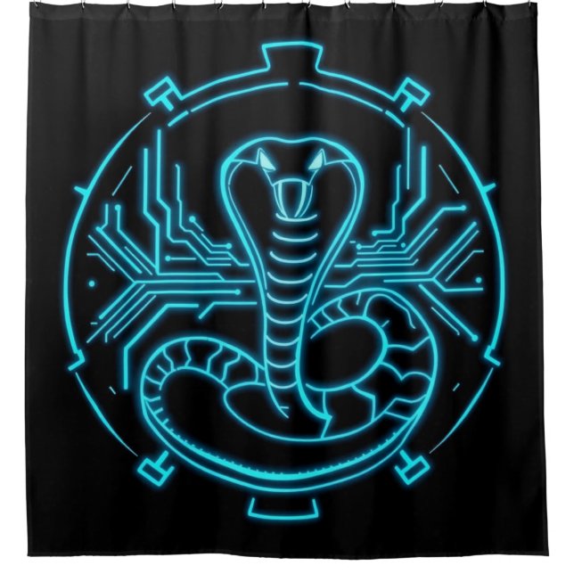 Cortina De Ducha „Cobra – Symbol der Macht und Wachsamkeit“ (Anverso)